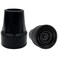 XSL Replacement Cane Tips 78 Inch Black Pack of 2