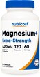 Nutricost Magnesium Extra Strength 420mg 120 Capsules 60 Servings