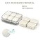 SOFISO Pill Organizer 46 Grid Free Assembly Travel Medicine Organizer