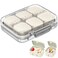 SOFISO Pill Organizer 46 Grid Free Assembly Travel Medicine Organizer