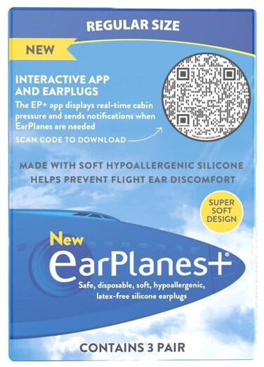 EarPlanes Plus 3 Pairs