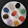 Mina Heal Moroccan Selenite Charging Disc Plate 3 White
