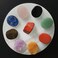 Mina Heal Moroccan Selenite Charging Disc Plate 3 White