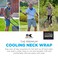 KOOLGATOR Evaporative Cooling Neck Wrap Royal Blue 1 Pack
