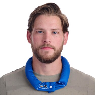 KOOLGATOR Evaporative Cooling Neck Wrap Royal Blue 1 Pack
