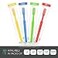 Pruvade 144 Pack Disposable Toothbrushes with Toothpaste Prepasted Mint