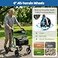 WALK MATE Rollator Walker for Seniors with Seat Lightweight Foldable