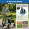 WALK MATE Rollator Walker for Seniors with Seat Lightweight Foldable