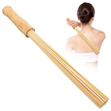 WYJTPONE Bamboo Massage Stick for BackMassage Roller SticksBamboo Therapy Massage Body Tools for Relaxing Muscles 1