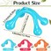 Liliful 9 Pcs 4 Point Massage Tools Small Hook Massager Handheld Palm Shaped Manual Back and Neck Massager Tools 4 Legged Hand Held for Body Muscles Arm Shoulder LegBlue Pink Orange