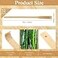 Yinkin 72 Pcs Bamboo Back Scratcher Bulk Long Handle for Itching Relief