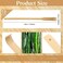 Yinkin 72 Pcs Bamboo Back Scratcher Bulk Long Handle for Itching Relief