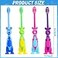Gerrii 100 Pcs Kids Toothbrushes Bulk Soft Kangaroo Shape with Covers