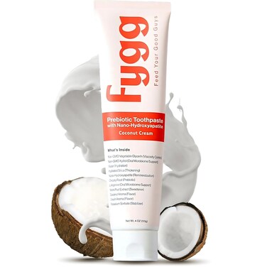 Fygg FluorideFree Toothpaste Coconut Cream Flavor 4oz