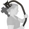 Ninefold Design BackBadger Flex Massage Gun Holder Adjustable Ergonomic Extension Handle