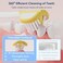 EASICUTI Soft Toddler Toothbrushes Efficient 3 Sided Toothbrush 8 Pack