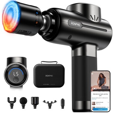 RENPHO Active Thermacool Massage Gun Heat and Cold App Video Tutorials