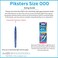 Piksters Interdental Brush Micro Tight Gaps 40 Pack Navy Size 000