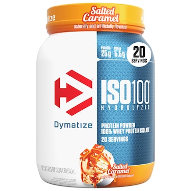 Dymatize ISO100 Protein Powder 100 Whey Isolate Salted Caramel