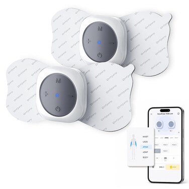 Comfytemp Wireless TENS Unit Muscle Stimulator for Pain Relief App Control