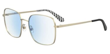kate spade new york Womens SalomeBB Rectangular Reading Glasses GoldBlue As 52mm 17mm 25