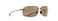 Maui Jim Mens and Womens Breakwall Polarized Rimless Sunglasses RootbeerHCL Bronze Medium 2
