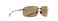 Maui Jim Mens and Womens Breakwall Polarized Rimless Sunglasses RootbeerHCL Bronze Medium 2