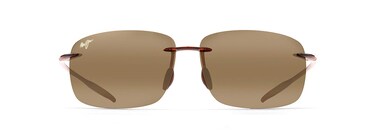 Maui Jim Mens and Womens Breakwall Polarized Rimless Sunglasses RootbeerHCL Bronze Medium 2