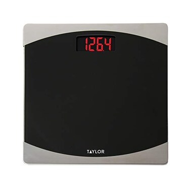 Taylor Glass Digital Bath Scale BlackSilver