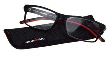 Foster Grant Ironman IronFlex Reading Glasses BlackRed 175