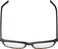 kate spade new york Womens Jodie 2 Rectangular Reading Glasses BLK HAVAN 50 mm 15