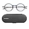 ThinOptics Unisex Adult Glasses Reading Regular Case Round Blue 150 US