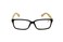 Vision World Genuine Bamboo Rectangular Reading Glasses Men Women Readers Black 175