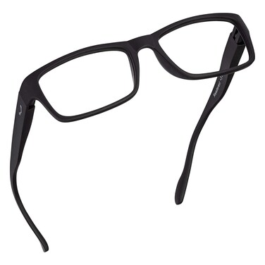 Readerest Blue Light Blocking Glasses Stylish Computer Eyewear with 175 Magnification UV Protection Vision Aid for Eye Strain and Glare Reduction Lightweight Frames for Men and Women Black