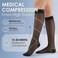 ABSOLUTE SUPPORT Sheer Womens Compression Socks 1520 mmHg Black Large