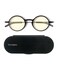 ThinOptics Manhattan BlueLight Blocking Computer Reading Glasses RoundBlack 44 mm 0