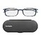 ThinOptics Unisex Adult Glasses Reading Regular Case Rectangle Blue 250 US