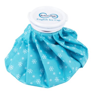 Relief Pak EnglishStyle Ice BagPack Cold Therapy to Reduce Swelling Decrease Pain and Offer Cold Compression Relief from Bruises Migraines Aches Swellings Headaches and Fever 9 Diameter