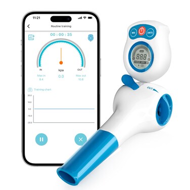 Sonmol Digital Breathing Exercise Device for Lungs with App Bluetooth