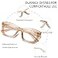 FSRTEP Stylish Readers for Women 3 Pack Reading Glasses with Blue Light Blocking and Spring Hinge HBK 125