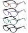 EYEURL Cat Eye Reading Glasses for Women Blue Light Blocking Readers 150