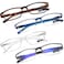 TERAISE Anti UV Reading Glasses 4 Pairs Blue Light Blocking Reader Womens Mens 250X
