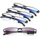 TERAISE Reading Glasses 4Pack Blue Light Blocking Reader Glasses for Men and Women Ultralight Computer Eyeglasses Prevent Eye Fatigue Include 1Pack Reading Sunglasses Outdoor Anti UV175X