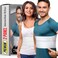 BLITZU Broken Rib Brace for Men Women Chest Support Compression Wrap Belt