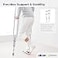 Drive Medical RTL10433 Adjustable Crutches for Walking Silver