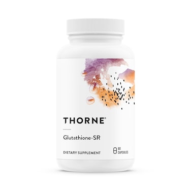 THORNE GlutathioneSR SustainedRelease Antioxidant 60 Capsules