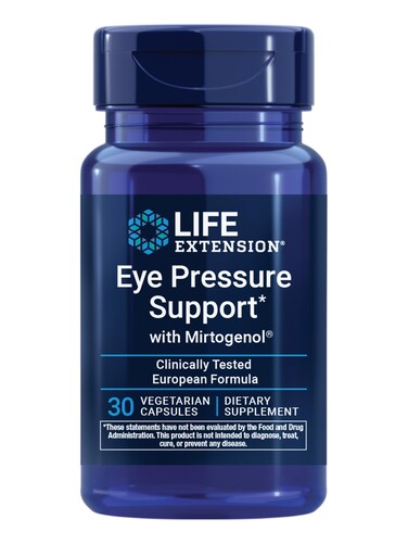 Life Extension Eye Pressure Support with Mirtogenol 30 Capsules
