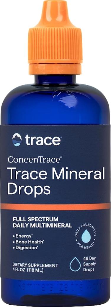 Trace Minerals ConcenTrace Mineral Drops 70 Ionic Minerals 48 Servings