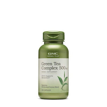 GNC Herbal Plus Green Tea Complex 500mg Supports Metabolism 100 Servings