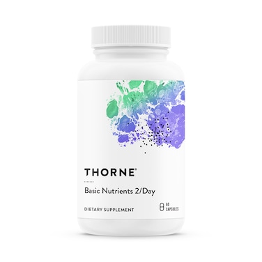 THORNE Basic Nutrients 2Day Vitamin Mineral Formula 60 Capsules